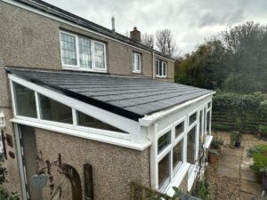 lean too tiled conservatory roof