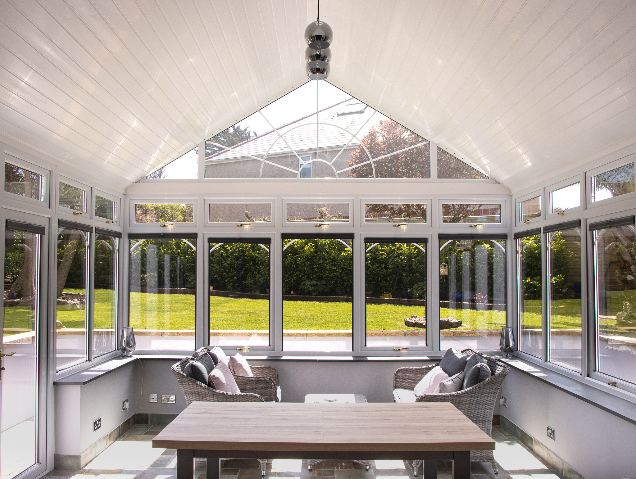 Gable Conservatory with Insulation