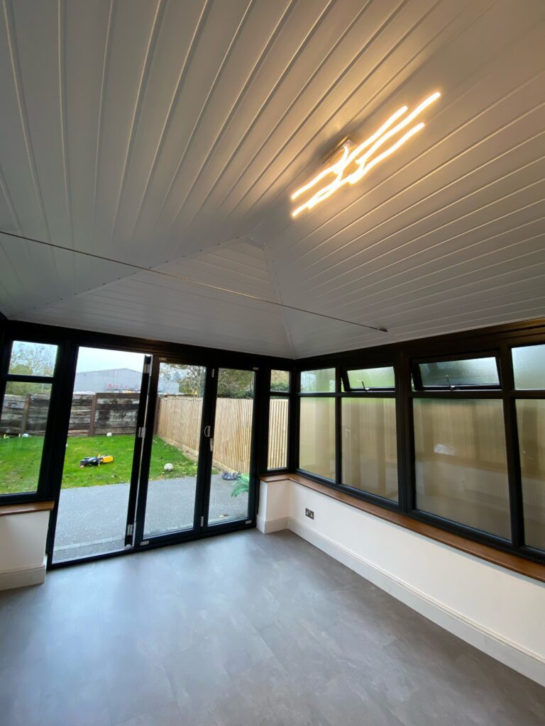 Conservatory with Conservatory roof insulation