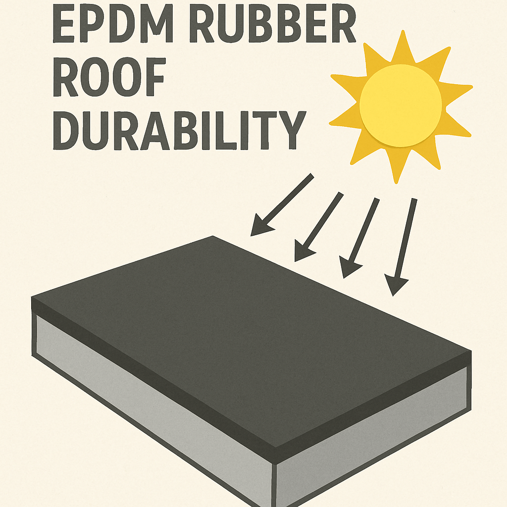 EPDM rubber roof graphic