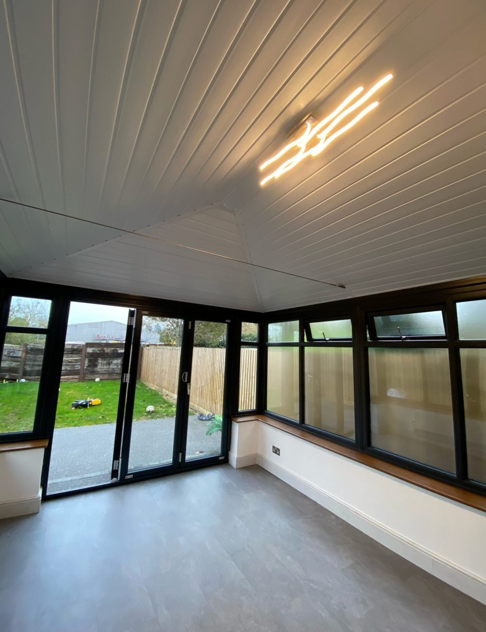 Conservatory with Conservatory roof insulation